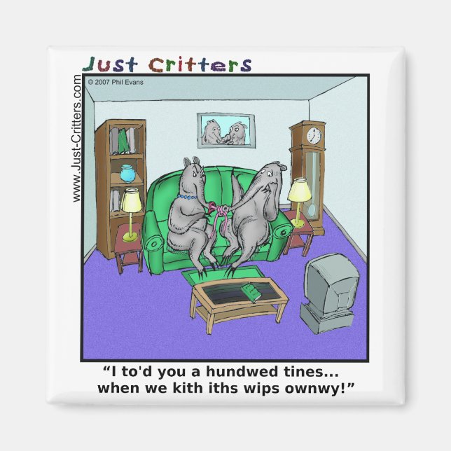 Imán Cansancio de lengua (Frente)