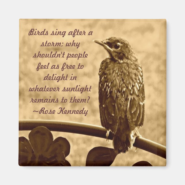 Imán Cantando después de la tormenta (Frente)