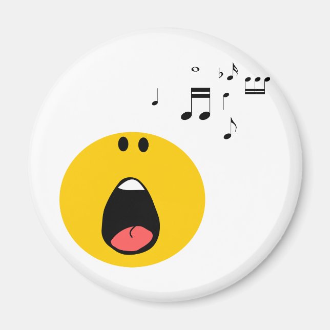 Imán cantando su pequeño corazón (Frente)