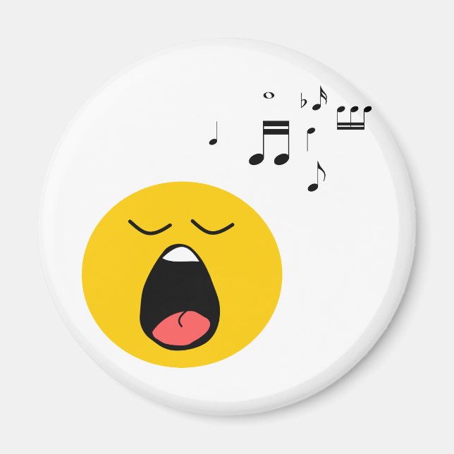 Imán cantante (Frente)