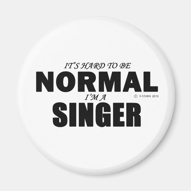 Imán Cantante normal (Frente)