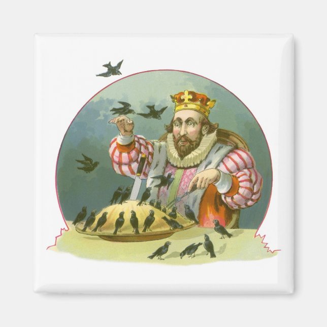 Imán Cantar una canción de Sixpence, rima de guardería  (Frente)