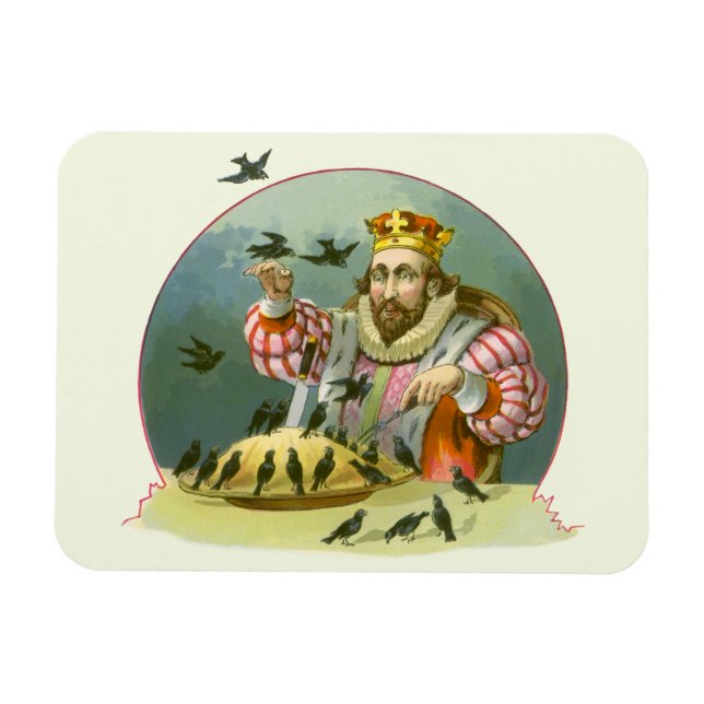 Imán Cantar una canción de Sixpence, rima de guardería  (Horizontal)