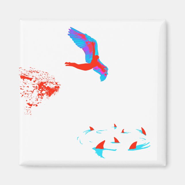 Imán canto de cisne (Frente)