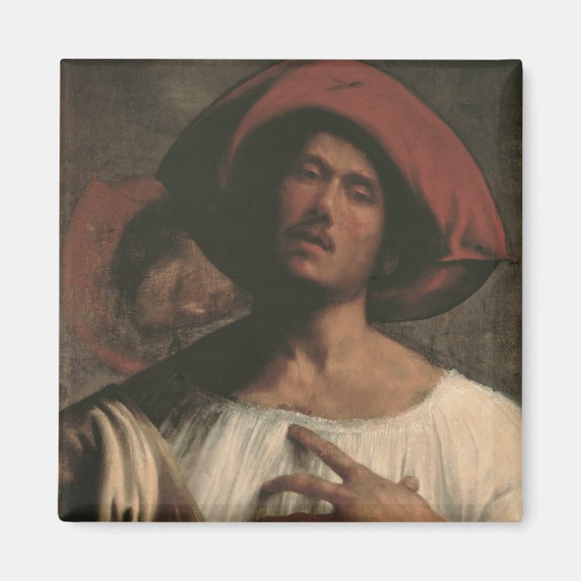 Imán Canto de Young Man (Frente)