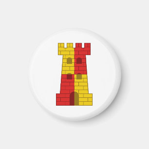 Imán Cantón de la placa de población de Rokkehealdan