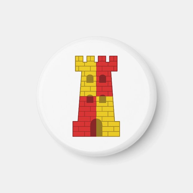 Imán Cantón de la placa de población de Rokkehealdan (Frente)