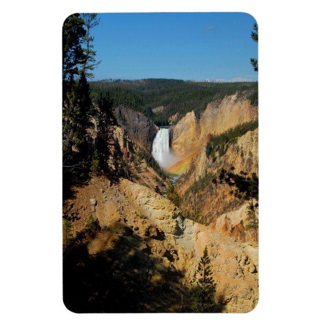 Imán Canyon Falls Yellowtone Magnet (Vertical)