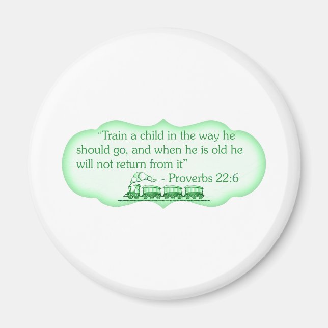 Imán Capacitar a un niño (Frente)