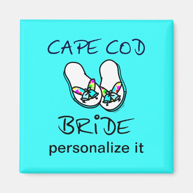 Imán Cape Cod Bride (Frente)