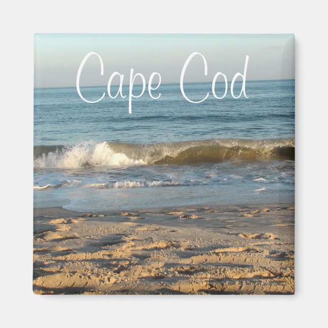 Imán Cape Cod, Massachusetts Sunset souvenir Magnet (Frente)