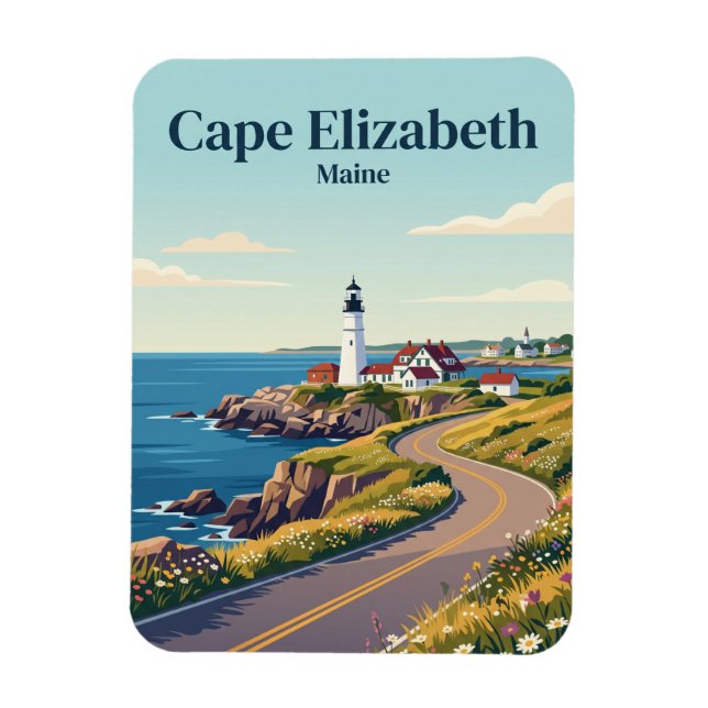 Imán Cape Elizabeth EE. UU. (Vertical)