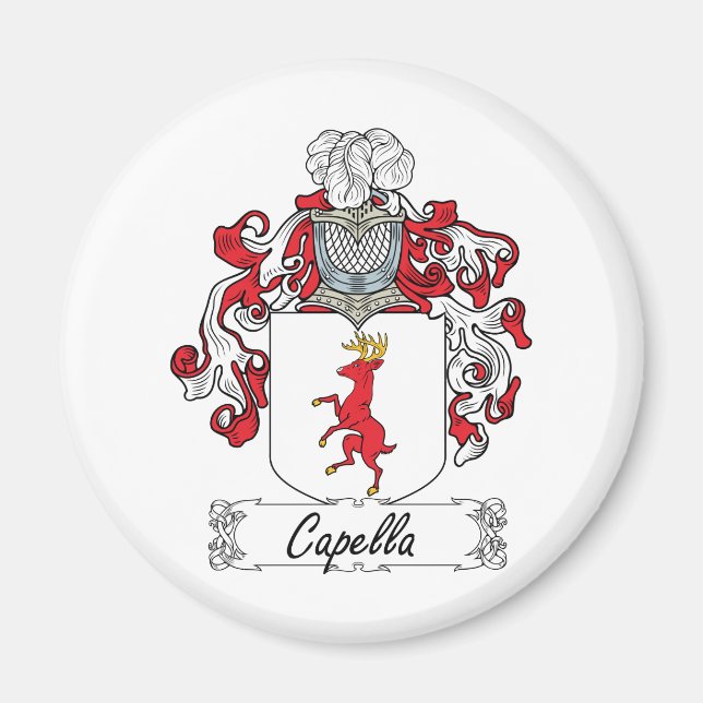 Imán Capella Family Crest (Frente)