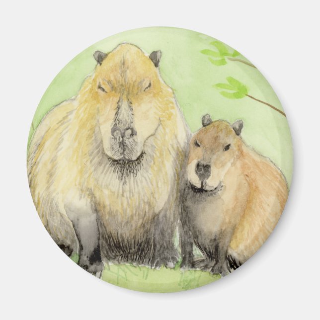 Imán Capibara (Frente)