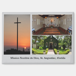 Imán Capilla de la misión Nombre de Dios Postcard