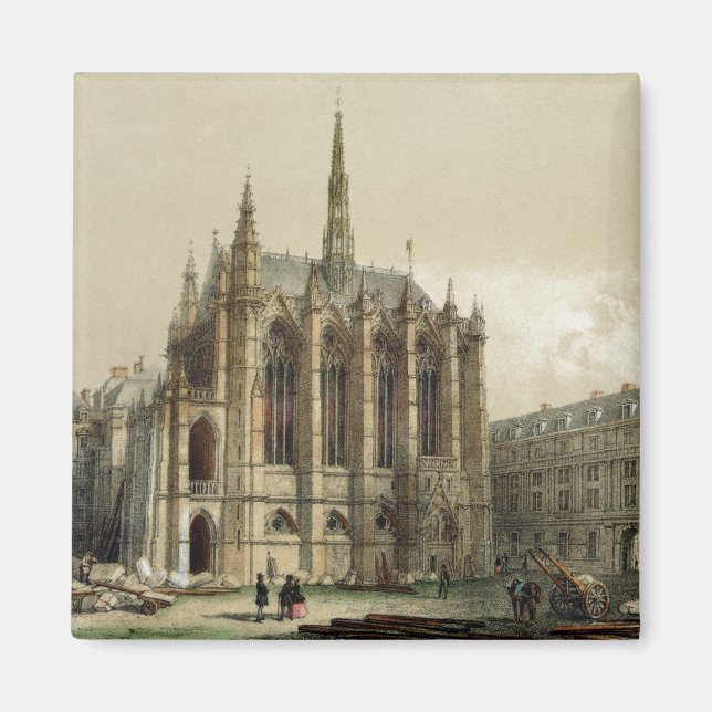 Imán Capilla de La Sainte, París (Frente)