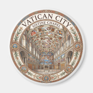 Imán Capilla Sixtina Ciudad del Vaticano