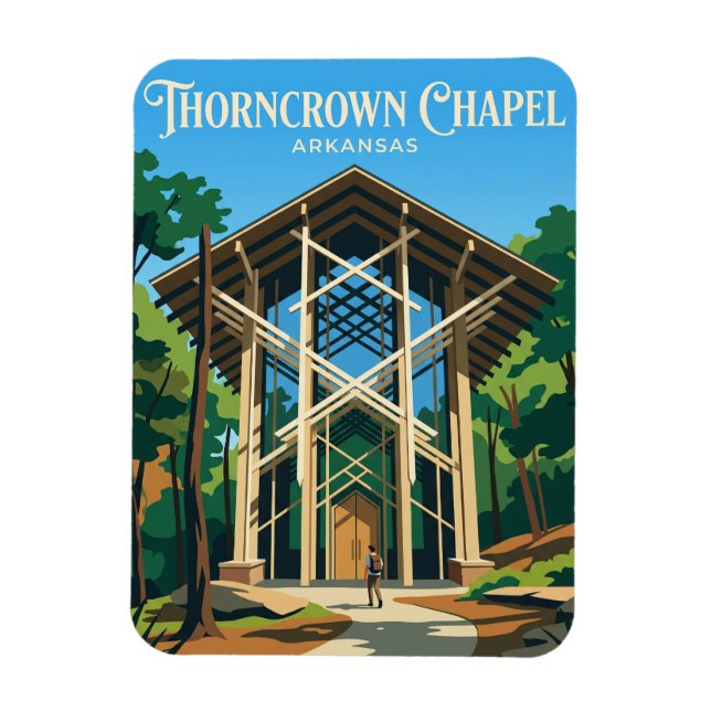 Imán Capilla Thorncrown EE. UU. (Vertical)