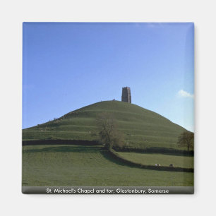 Imán Capilla y tor de San Miguel, Glastonbury, Somerse