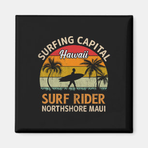 Imán Capital de Surf Hawaii Surf Rider Northshore Maui