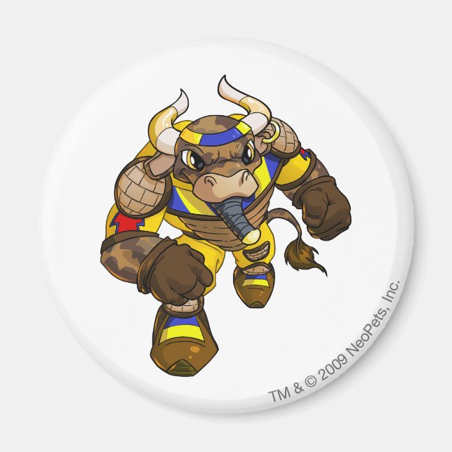 Imán Capitán 2 del equipo del desierto perdido (Frente)