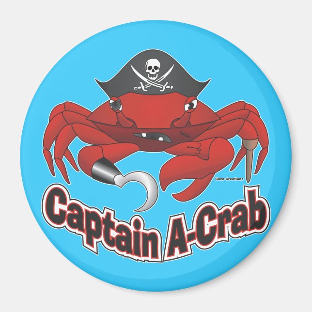 Imán Capitán "A-Crab" (Frente)