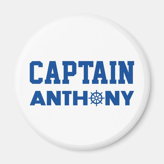Imán Capitán Anthony (Frente)