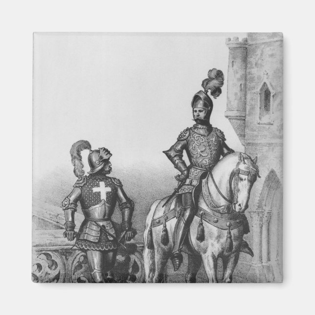 Imán Capitán de los arqueros de París (Frente)