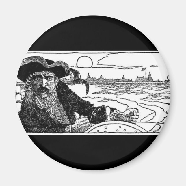 Imán Capitán de Piratas (Frente)