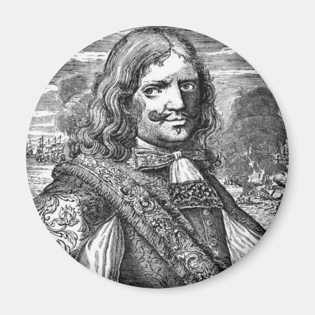 Imán Capitán de Piratas Morgan (Frente)