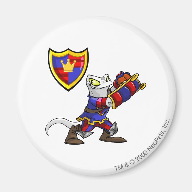 Imán Capitán del equipo de Meridell 1 (Frente)