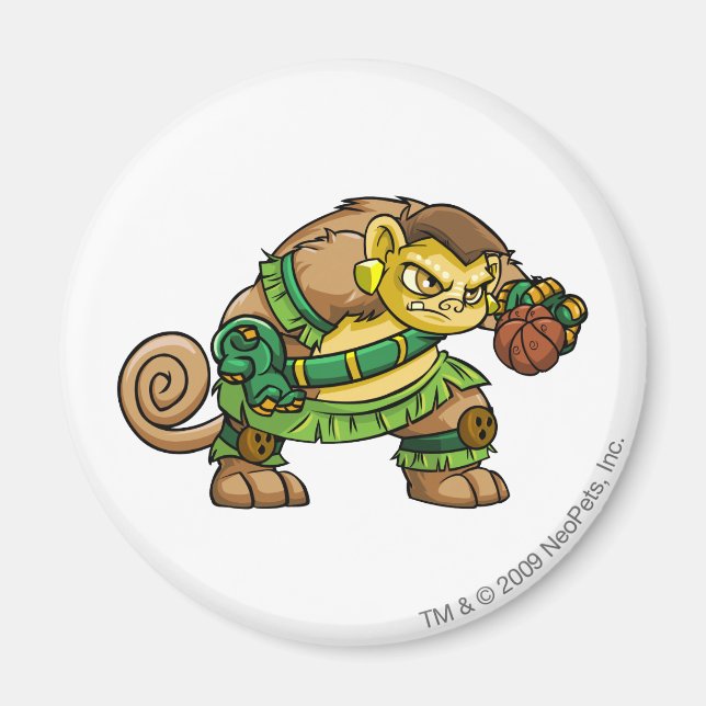 Imán Capitán del equipo de Mystery Island 2 (Frente)