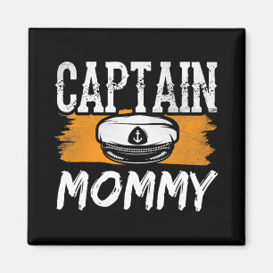 Imán Capitán Mamá Barco Yate Tripulación Barco Mamá Mad