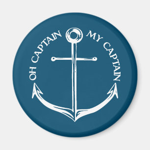 Imán Capitán Mi Capitán