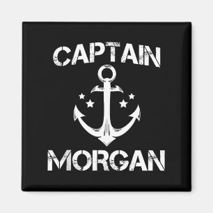 Imán Capitán Morgan Cumpleaños Divertido Ised Apellido