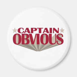 Imán Capitán Obvious