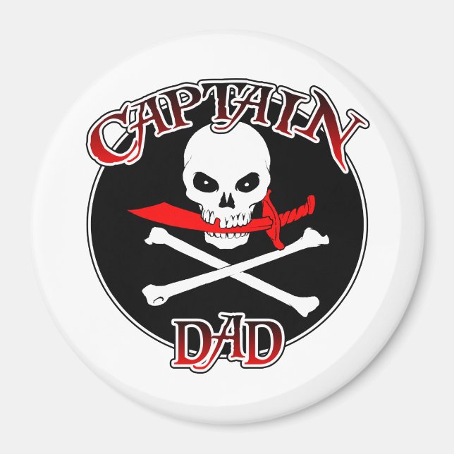 Imán Capitán Papá (Cutlass) (Frente)