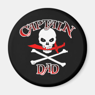 Imán Capitán Papá (Cutlass) Magnet