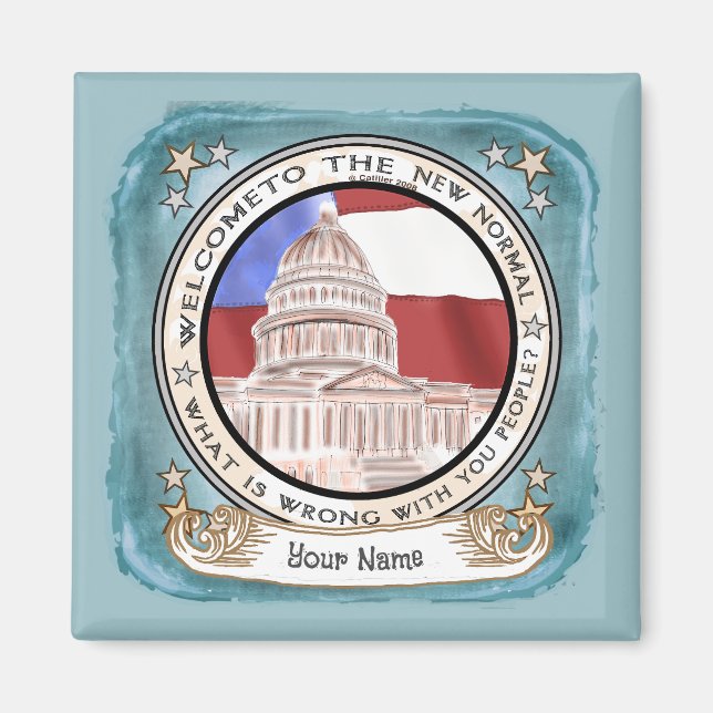 Imán Capitol New Normal (Frente)