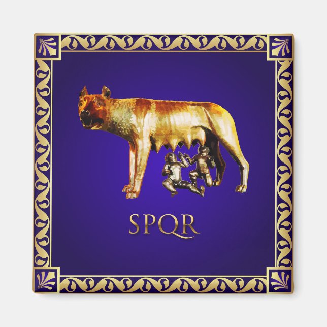 Imán Capitoline Wolf (Frente)