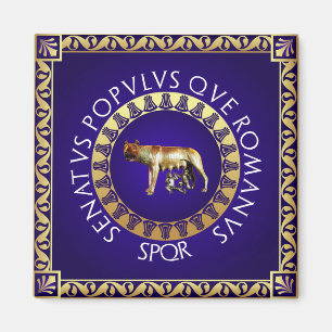 Imán Capitoline Wolf