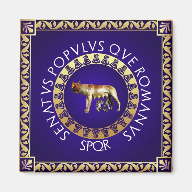 Imán Capitoline Wolf (Frente)