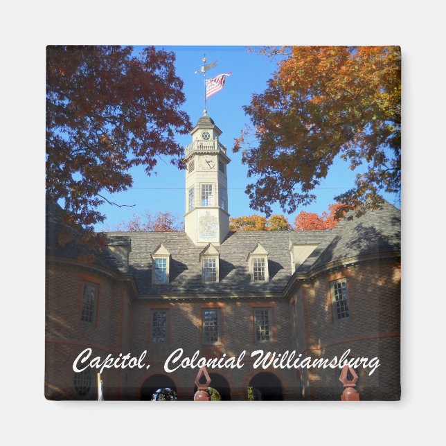 Imán Capitolio, Colonial Williamsburg (Frente)