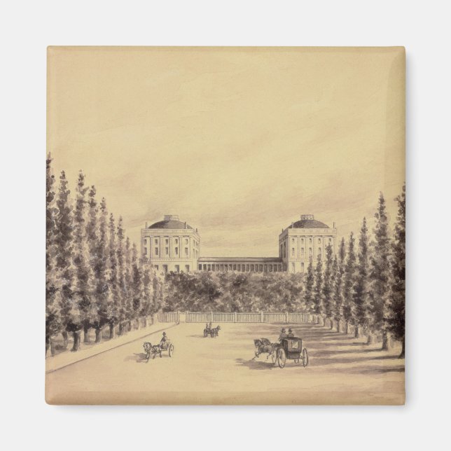 Imán Capitolio de los Estados Unidos en la Avenida Penn (Frente)