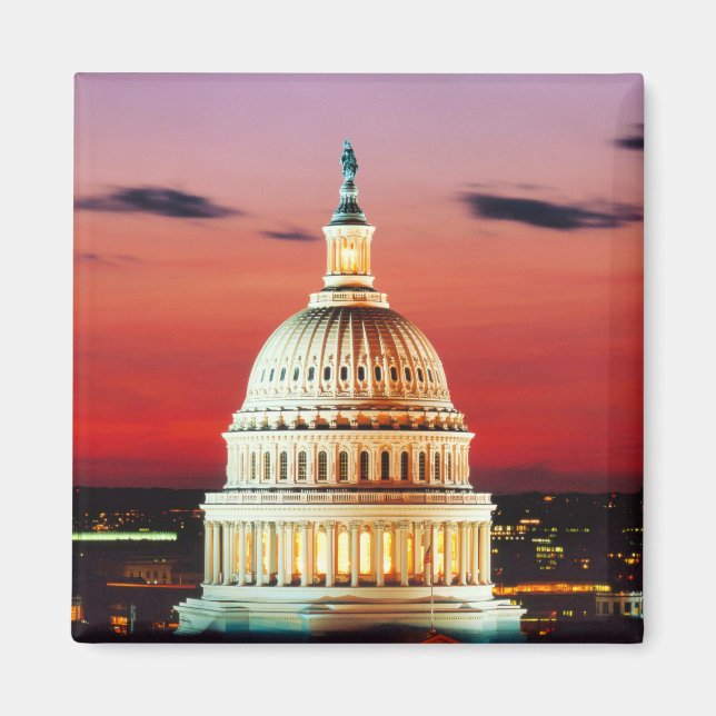Imán Capitolio de los Estados Unidos, Washington, D.C. (Frente)