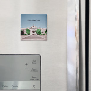 Imán Capitolio estatal de Arizona teñido de color