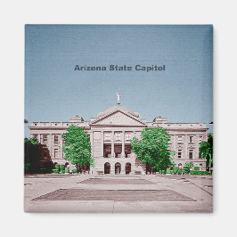 Imán Capitolio estatal de Arizona teñido de color