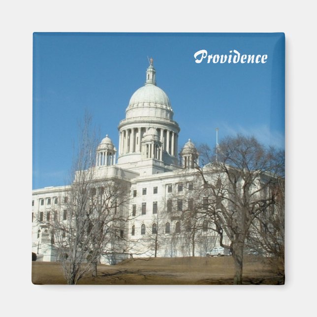 Imán Capitolio estatal de Rhode Island (Frente)