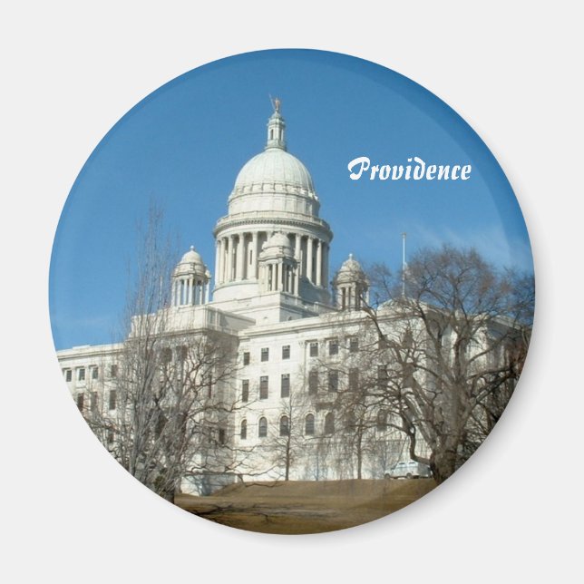 Imán Capitolio estatal de Rhode Island (Frente)