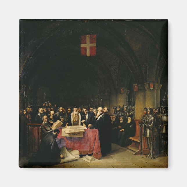 Imán Capítulo de la Orden de San Juan de Jerusalén (Frente)
